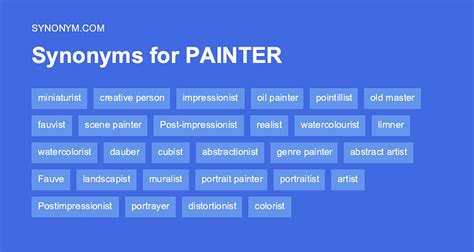 another word for painter.